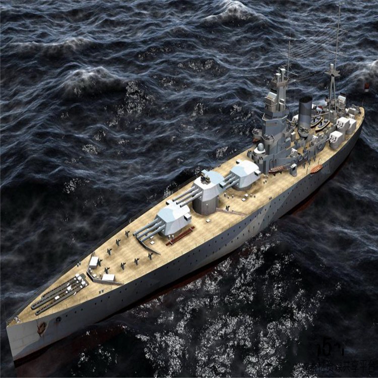 西城纳尔逊军舰模型
